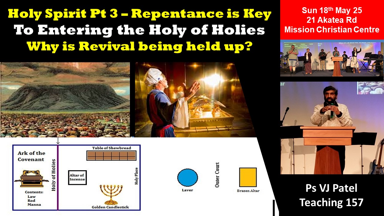 Holy Spirit Pt 3 - Repentance is Key